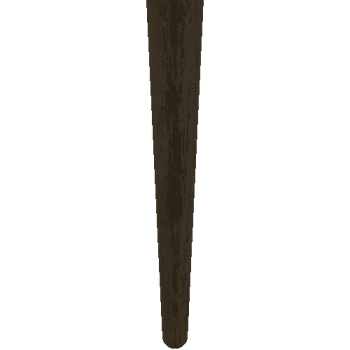 Sharp Round Wooden Pillar {2} 3M 4